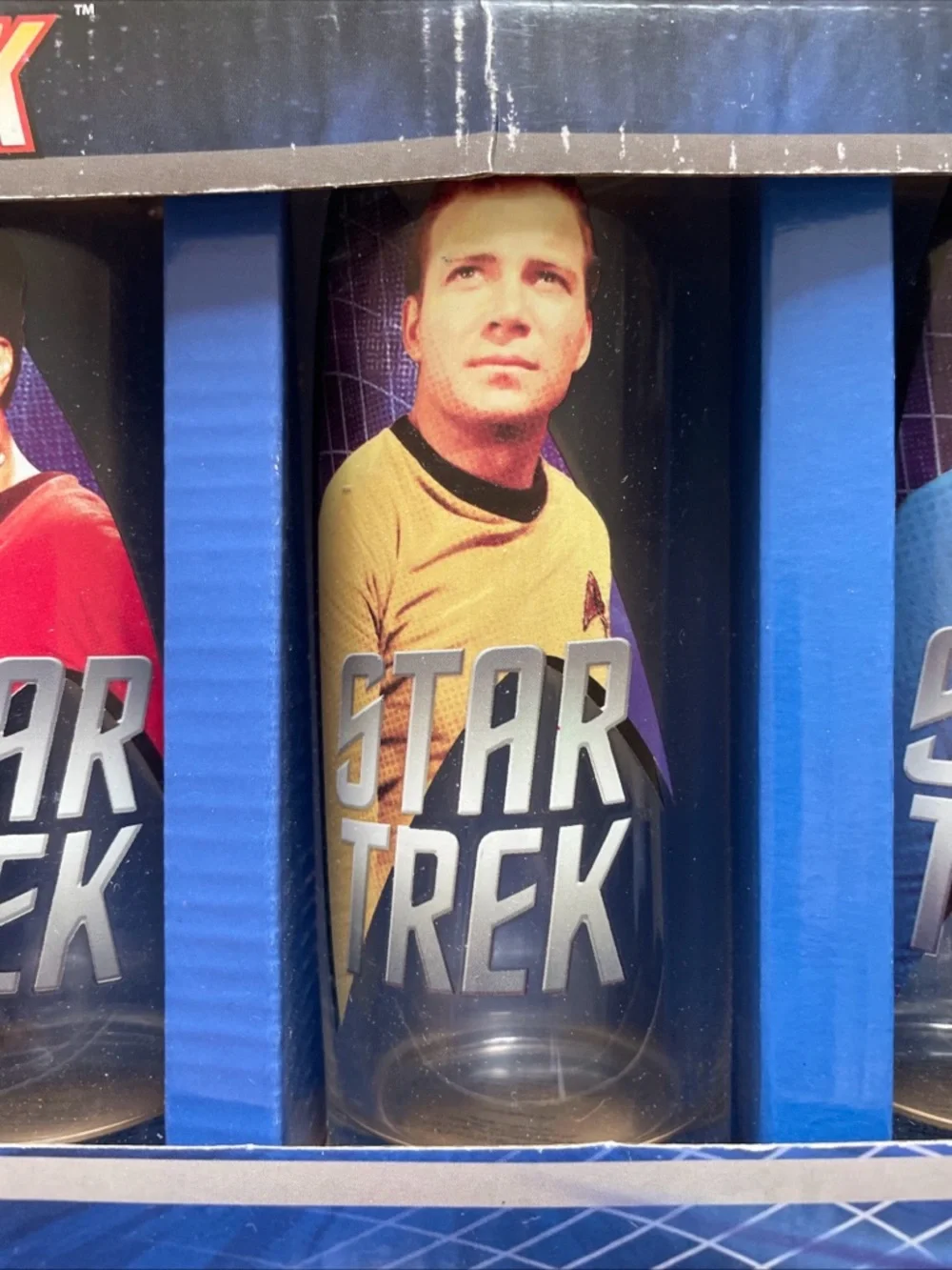 Star Trek Collector Glass Set - Multicolor Character Glasses